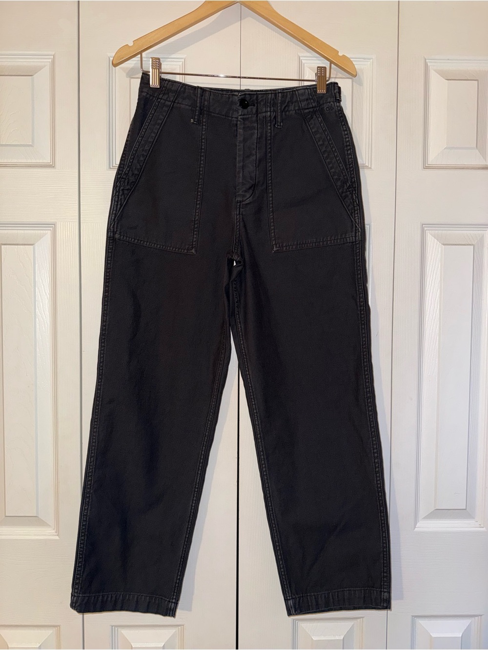 Outerknown organic 100% cotton high rise pants size 26